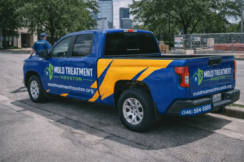 Mold Treatment Houston - Branded Van 2