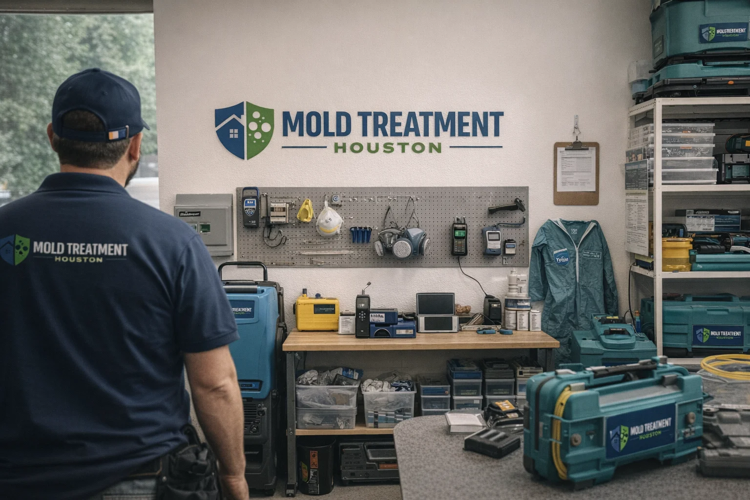 Mold Treatment Houston - workspace interior